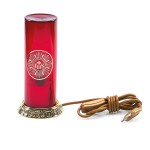 Wieczna lampka do kościoła, elektryczna, zasilana sieciowo - do postawienia - 23,5 cm