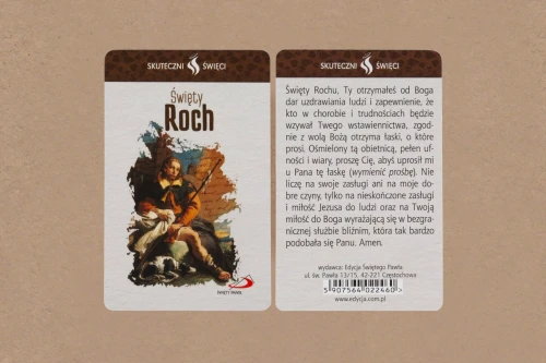 Karta Skuteczni Święci - Św. Roch
