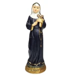 Figura świętej Rity, patronki spraw trudnych - 30 cm - masa żywiczna -  w kolorze