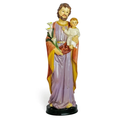 Figurka świętego Józefa - Masa żywiczna - 13 cm