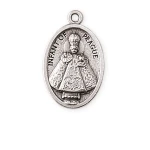 Medalik - Praskie Dzieciątko Jezus - wys. 2,2 cm