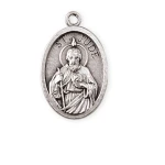Medalik św. Judy Tadeusza, patrona spraw trudnych i beznadziejnych - wys. 2,2 cm