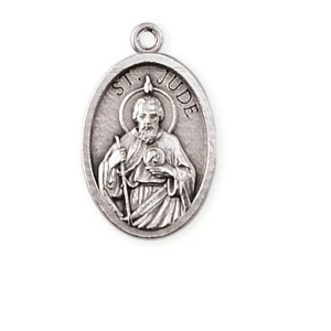 Medalik św. Judy Tadeusza, patrona spraw trudnych i beznadziejnych - wys. 2,2 cm