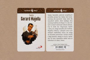 Karta Skuteczni Święci - Św. Gerard Majella