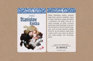 Karta Skuteczni Święci - Św. Stanisław Kostka