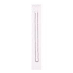Łańcuszek ze stali nierdzewnej do medalika - splot kotwica - dłg. 55 cm