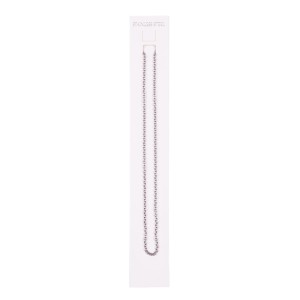 Łańcuszek ze stali nierdzewnej do medalika - splot kotwica - dłg. 55 cm