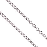 Łańcuszek ze stali nierdzewnej do medalika - splot kotwica - dłg. 55 cm