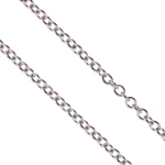 Łańcuszek ze stali nierdzewnej do medalika - splot kotwica - dłg. 55 cm