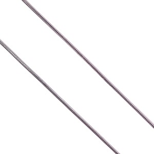 Łańcuszek do krzyżyka i medalika typu żmijka - długość 55 cm, szerokość 0,1 cm