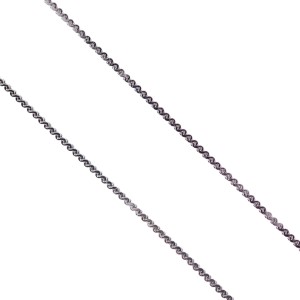 Delikatny łańcuszek z zapięciem do medalika - Stal nierdzewna - dłg 55 cm, szer 0.1 cm