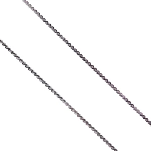 Delikatny łańcuszek z zapięciem do medalika - Stal nierdzewna - dłg 55 cm, szer 0.1 cm