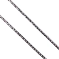 Łańcuszek do krzyżyka, lube medalika - Splot popcorn - Dłg. 55 cm, szer. 0,1 cm - splot z bliska