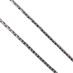 Łańcuszek do krzyżyka, lube medalika - Splot popcorn - Dłg. 55 cm, szer. 0,1 cm
