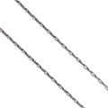 Łańcuszek do medalika ze stali nierdzewnej - Typ Cardano - dłg. 55 cm, szer. 0,2 cm