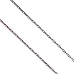 Łańcuszek do medalika ze stali nierdzewnej - Typ Cardano - dłg. 55 cm, szer. 0,2 cm