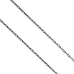 Łańcuszek do medalika ze stali nierdzewnej - Typ Cardano - dłg. 55 cm, szer. 0,2 cm