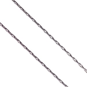 Łańcuszek do medalika ze stali nierdzewnej - Typ Cardano - dłg. 55 cm, szer. 0,2 cm