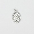 Medalik świętego Franciszka do łańcuszka - wys. 2,2 cm - przód medalika.