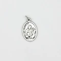 Medalik świętego Franciszka do łańcuszka - wys. 2,2 cm - przód medalika.