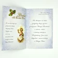 Kartka na Boże Narodzenie z życzeniami - Tradycyjna szopka z Panem Jezusem - 10 x 15 cm - wnętrze