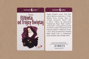 Karta Skuteczni Święci - Św. Elżbieta od Trójcy św.