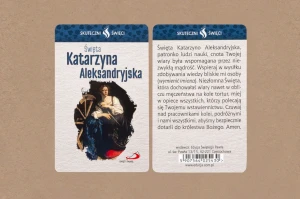 Karta Skuteczni Święci - Św. Katarzyna Aleksandryjska