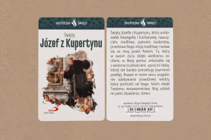 Karta Skuteczni Święci - Św. Józef z Kupertynu