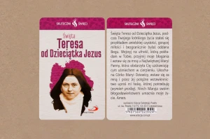 Karta Skuteczni Święci - Św. Teresa od Dzieciątka Jezus
