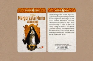 Karta Skuteczni Święci - Św. Małgorzata Alacoque