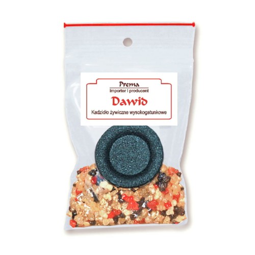 Kadzidło żywiczne - Pakiecik z węgielkiem - Dawid