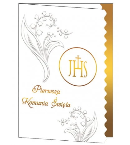 Karnet na Pierwszą Komunie Świętą - 6